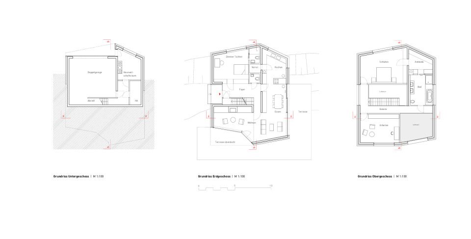Grundrisse_Maison du béton