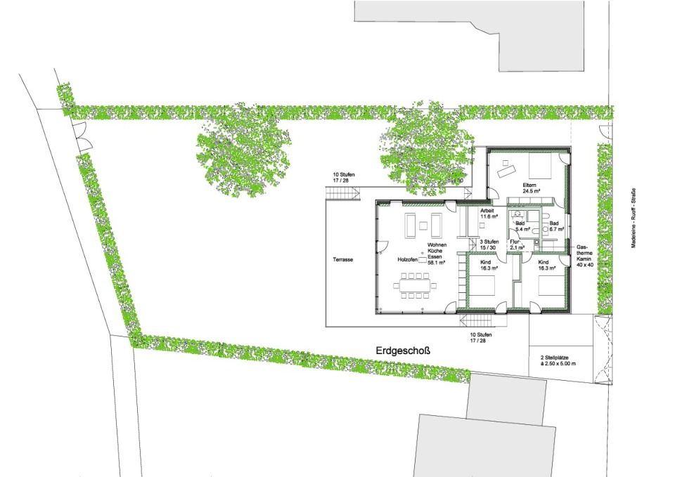 Grundriss Haus A