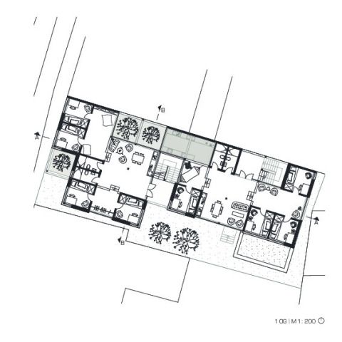 Kaiserstraße I Grundriss OG1