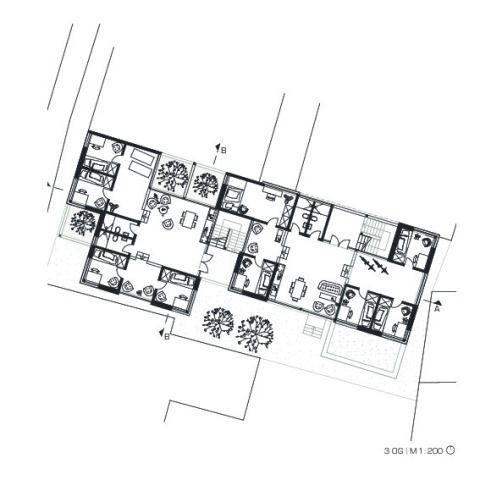 Kaiserstraße I Grundriss OG3