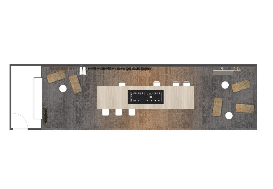 Grundriss_Carpet Concept / Stockholm Furniture & Light Fair 2018_raumkontor