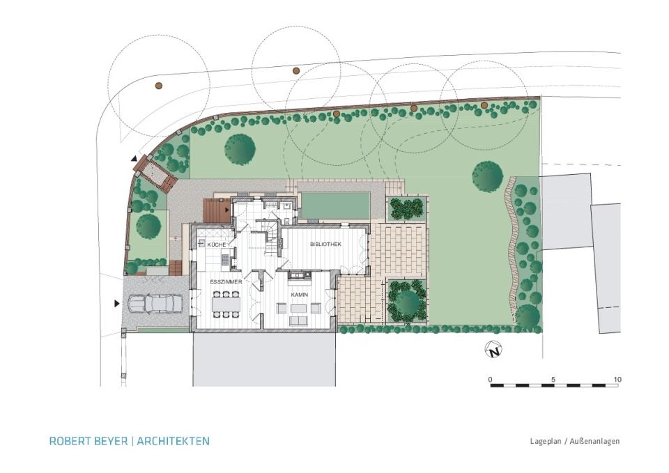 Lageplan und Erdgeschoss