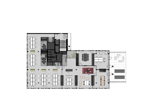 Lepel Büro Clouth Grundriss