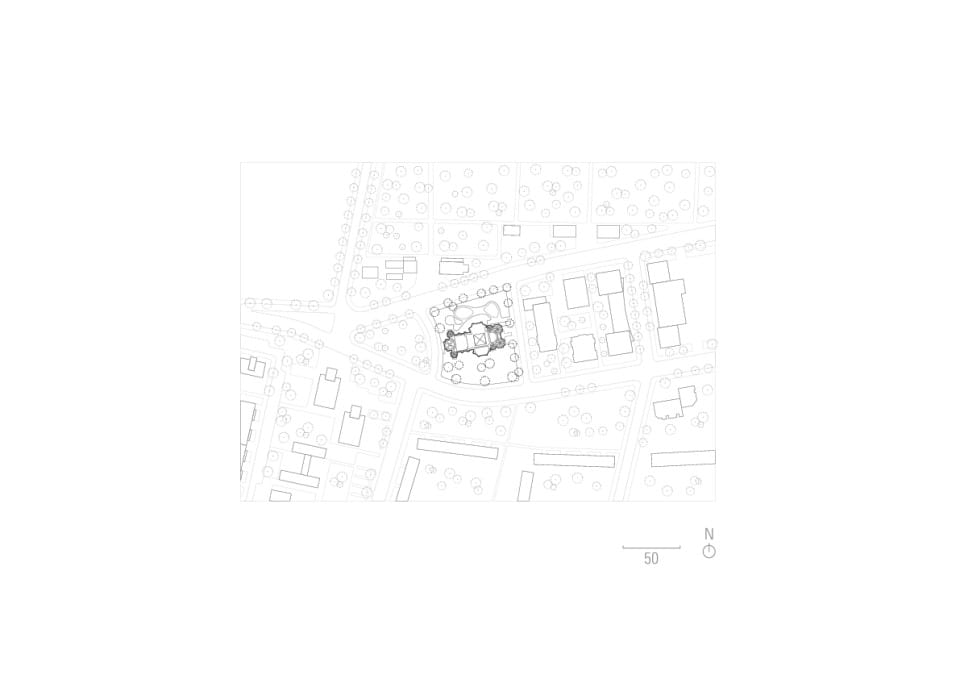 Lageplan M 1:2000