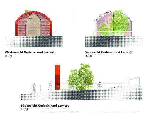 Licht und Schatten - Ansichten Gedenkort