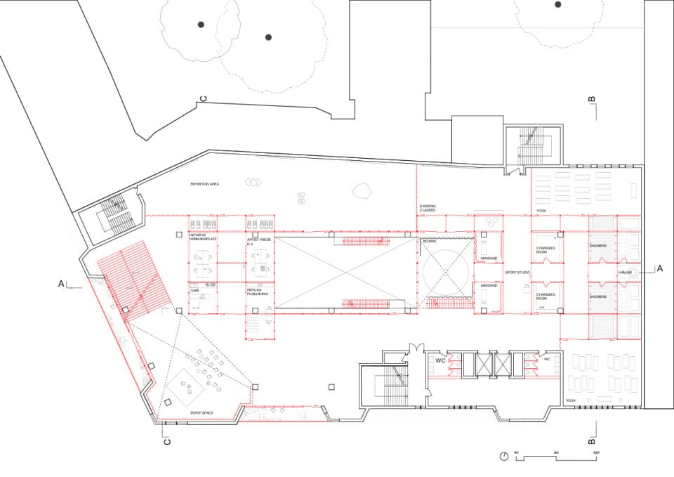 3. PLAN 1. OG  / Initiativen, Clubs, ...