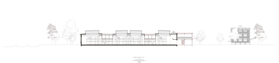 Querschnitt Halle Q