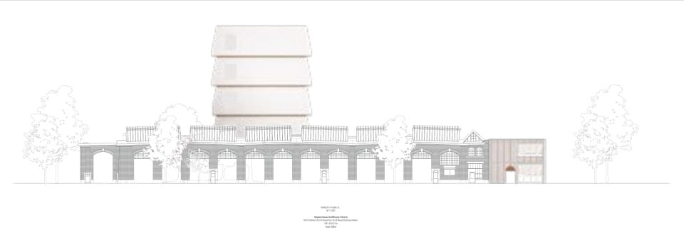 Ansicht Halle Q