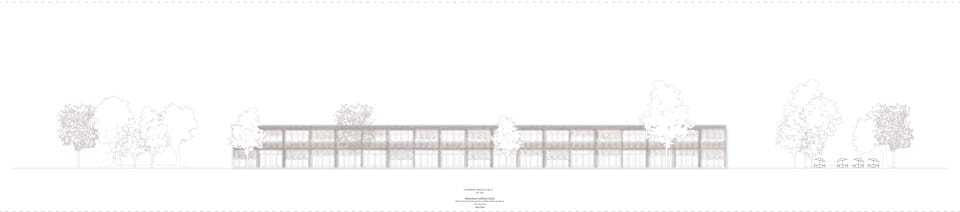 Ansicht Halle Q