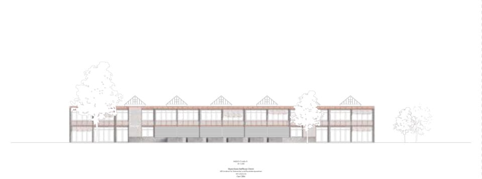 Ansicht Halle R