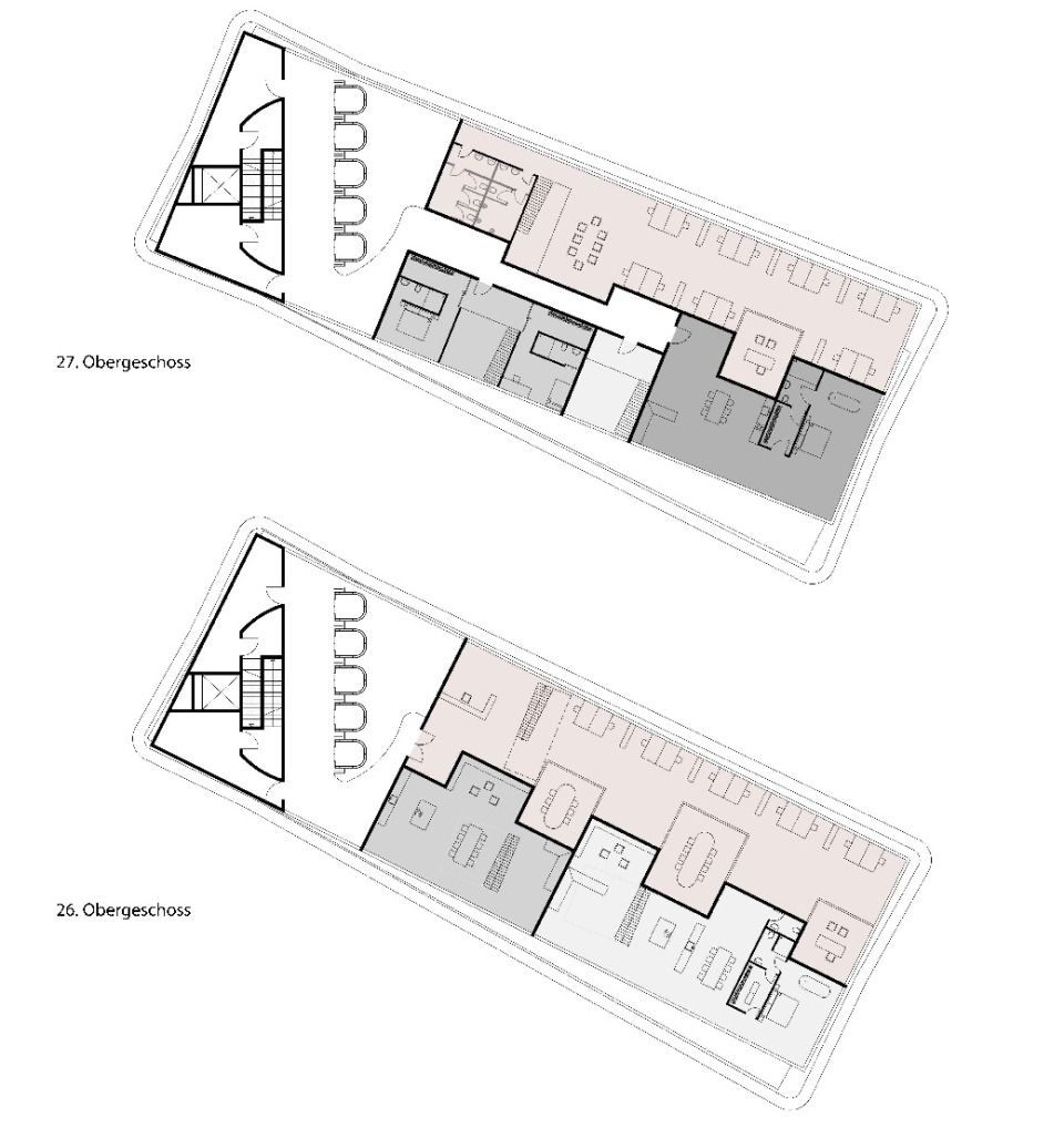 Regelgrundriss Wohnen/Arbeiten