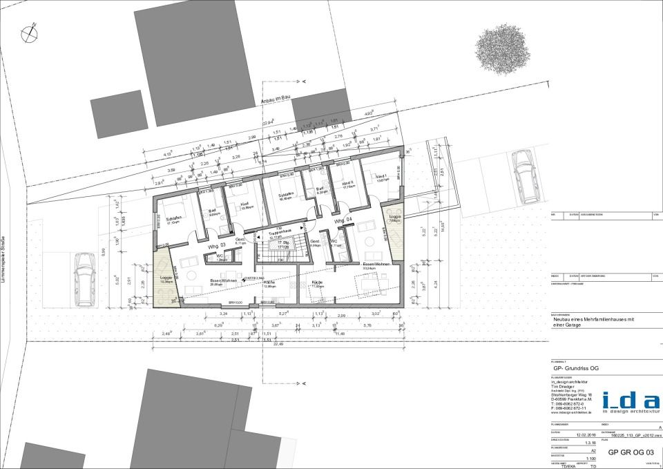 Grundriss Obergeschoss