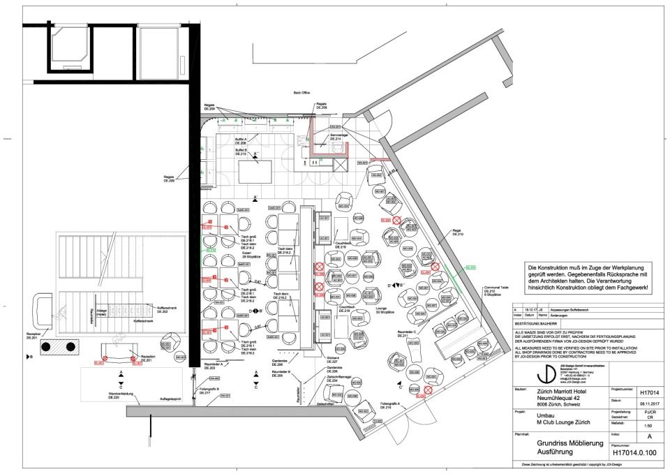 Marriott Zurich – M Club Lounge