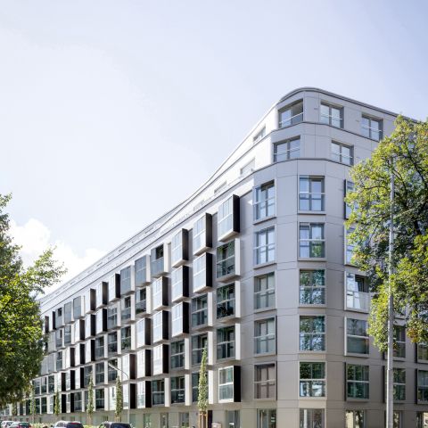 Neubau eines Studentenwohnheims mit Tiefgarage