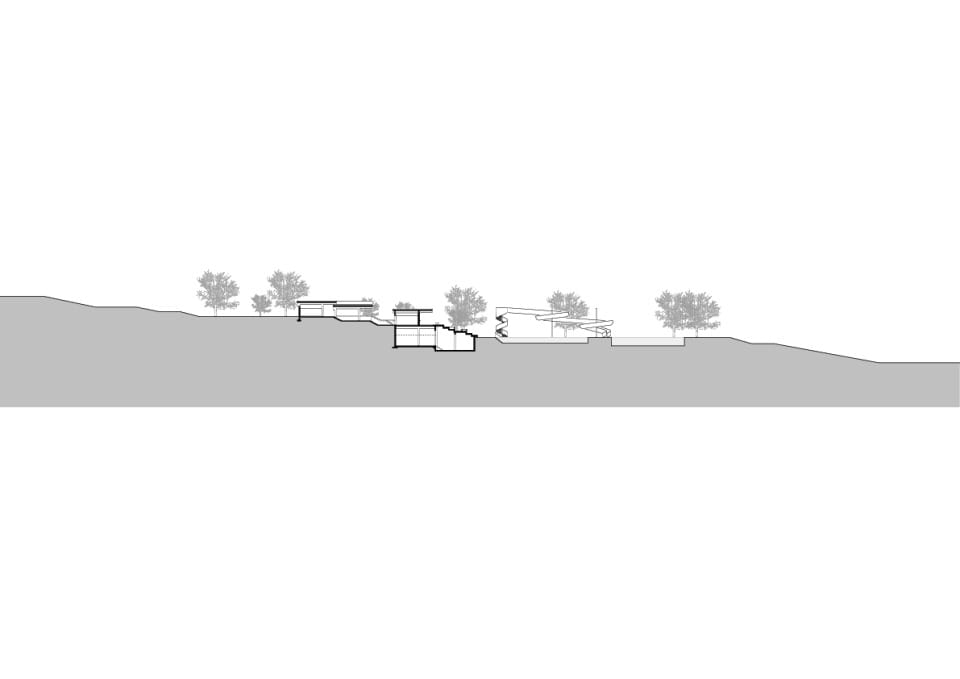 Freibad Sigmaringen - Querschnitt