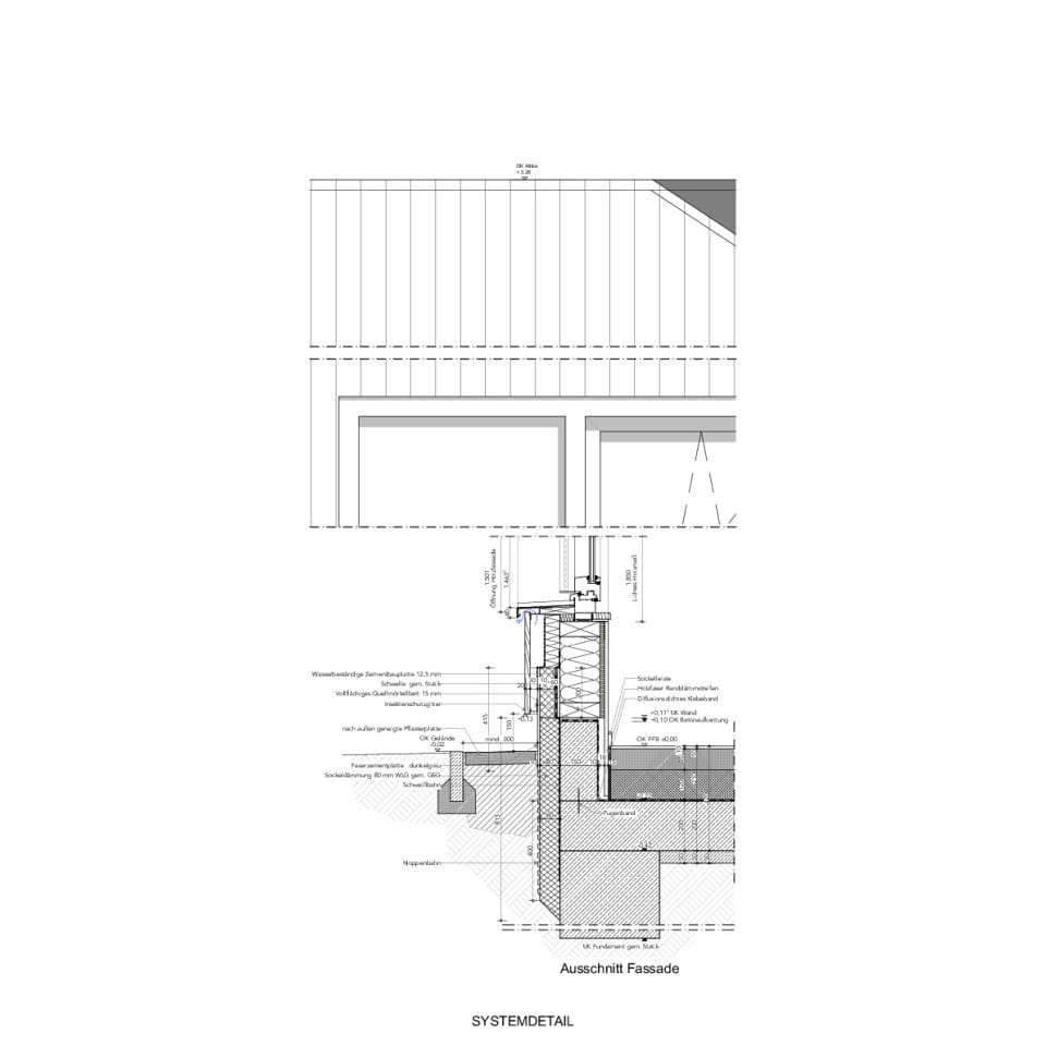 Systemdetail | Ausschnitt Fassade