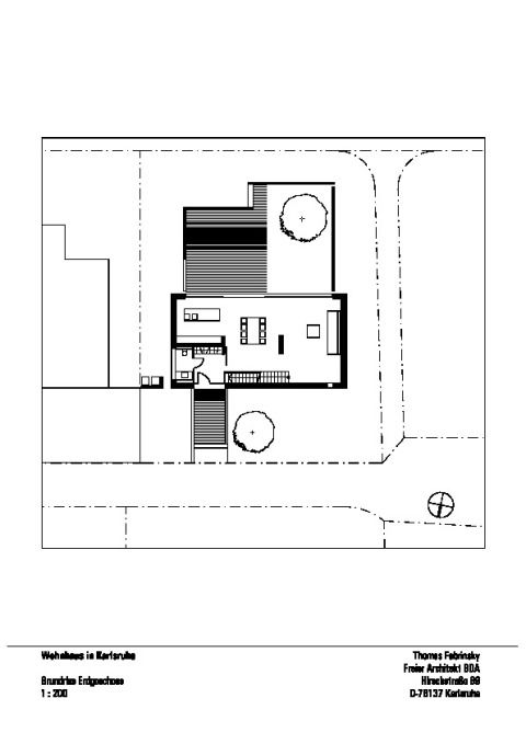 Haus E Grundriss EG