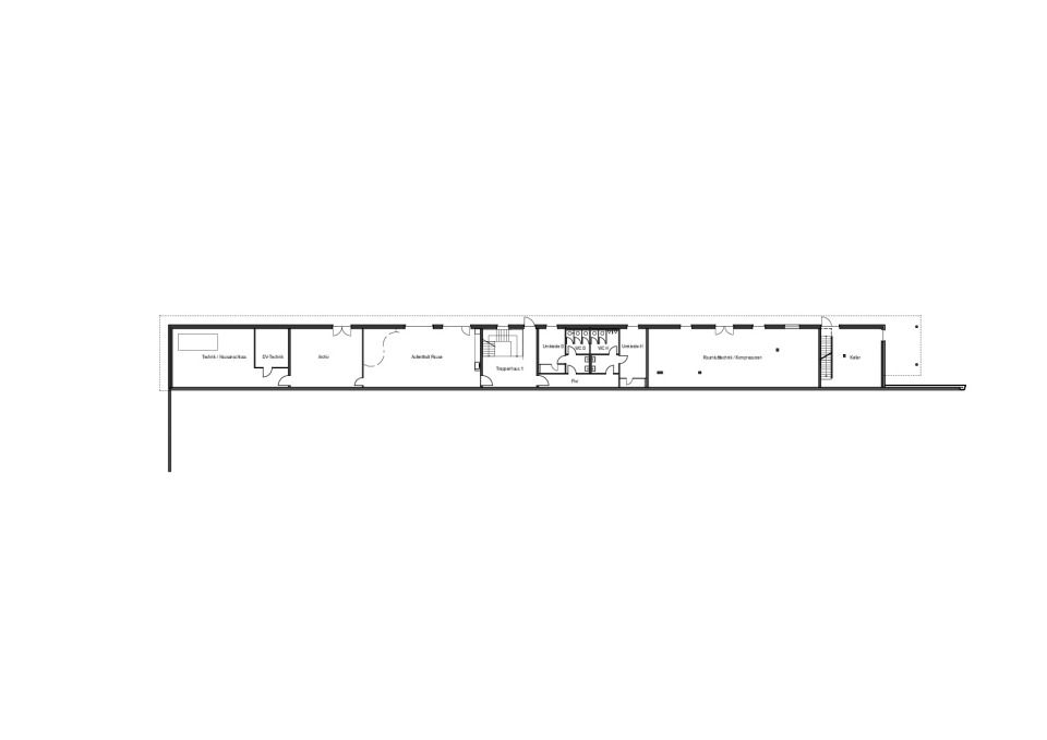 Grundriss Untergeschoss