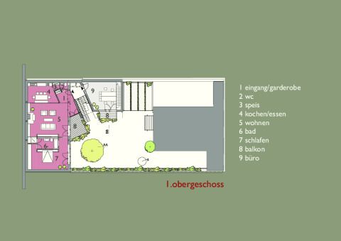 Grundriss 1.Obergeschoss