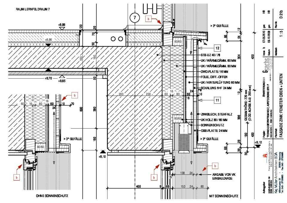 Fassadenplan