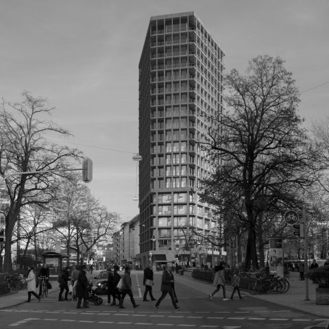 House without form, Munich residential tower