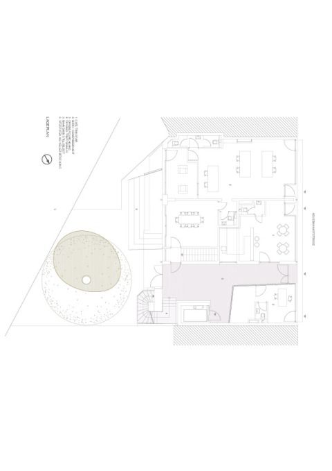 EG Grundriss mit Garten