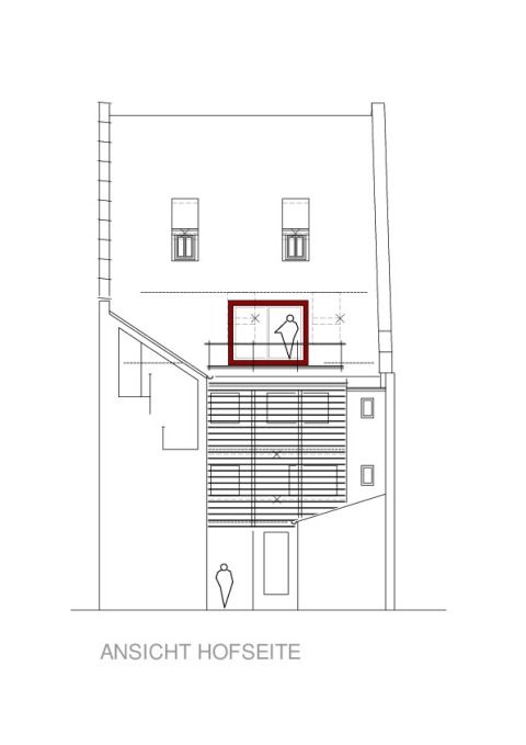 Dachgeschossumbau - Ansicht