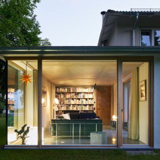 Umbau und Erweiterung ehem. Carport - Wohnen mit dem Oldtimer