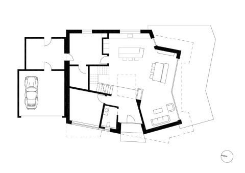 Erdgeschoss Haus R in Hamm