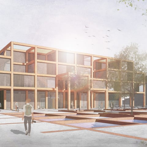 Neue Mensa für den Campus Bremerskamp (CAU Kiel)