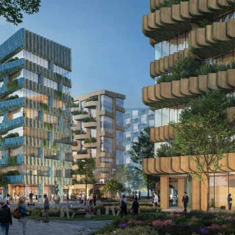 Jinans Urbane Balkone