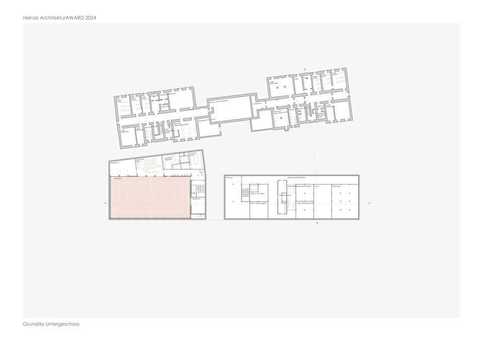 Grundriss Untergeschoss