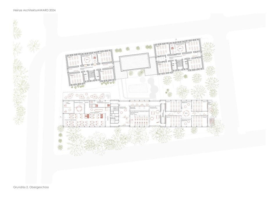 Grundriss 2. Obergeschoss