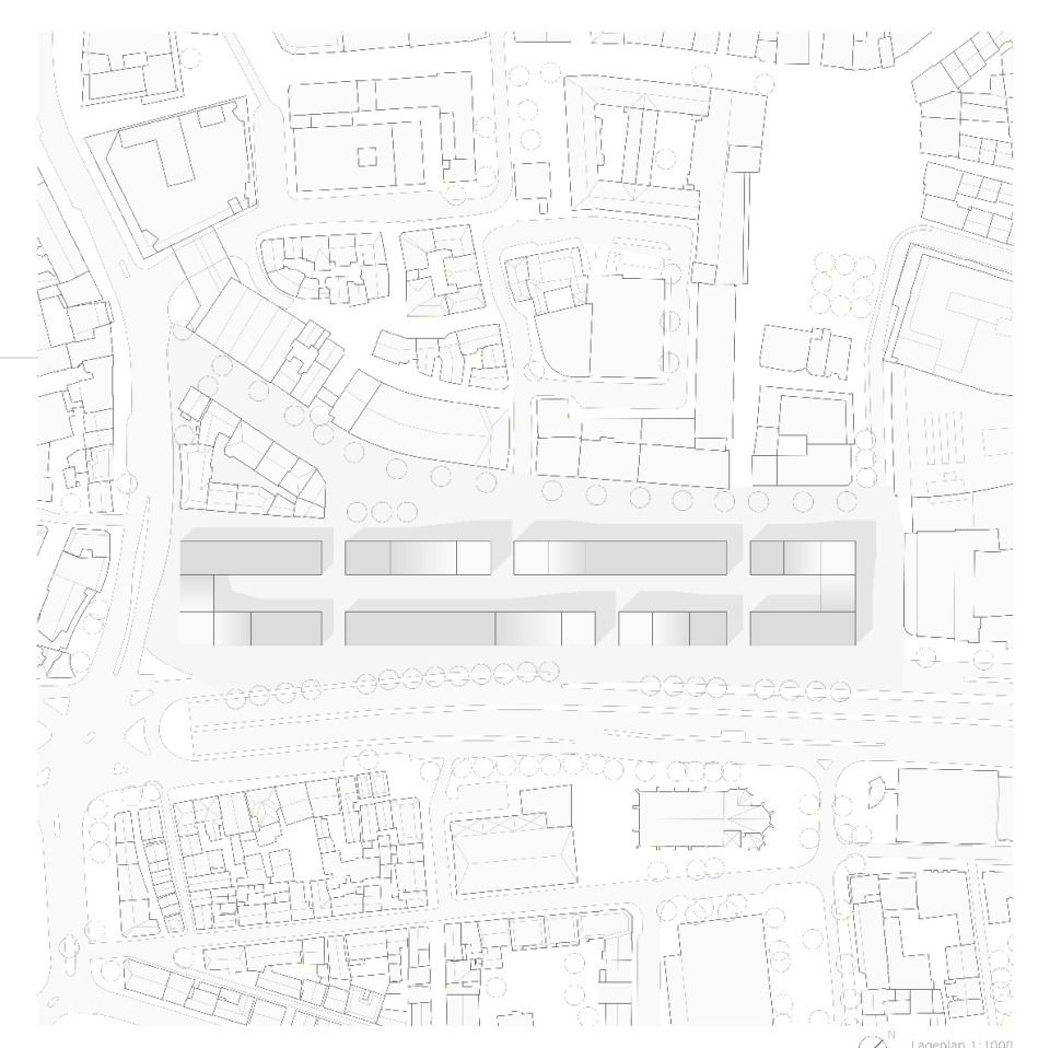 Lageplan M 1:1000