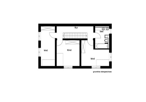 Grundriss Obergeschoss