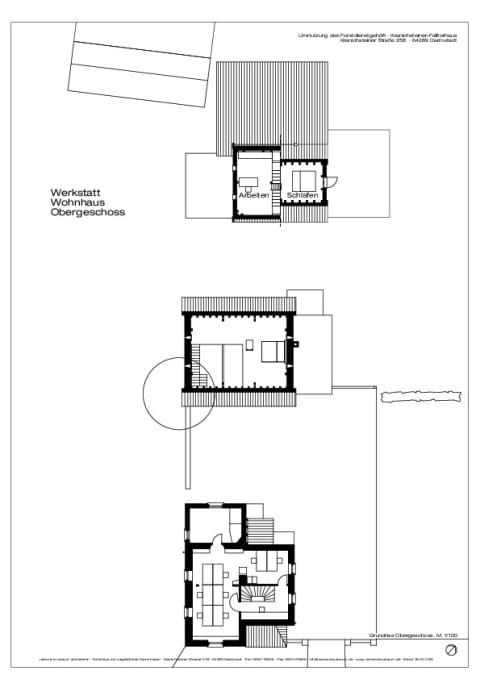 Grundriss Obergeschoss