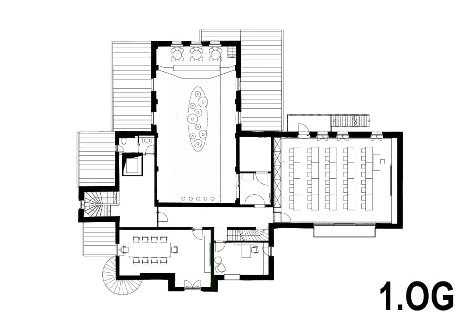 Josef Rädlinger Firmenzentrale - GR 1. OG ehemaliges Kloster