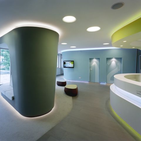 Innenausbau einer Radiologischen Praxis im Kinderzentrum Friedrichstadt, Dresden