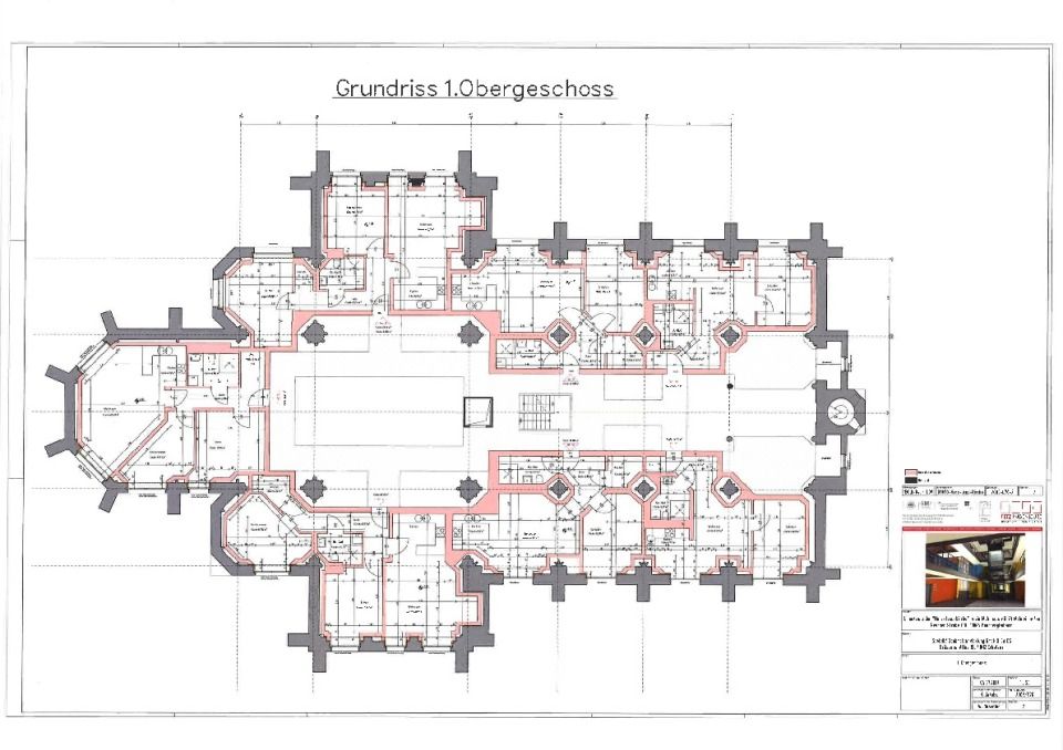Grundriss 1.Obergeschoss