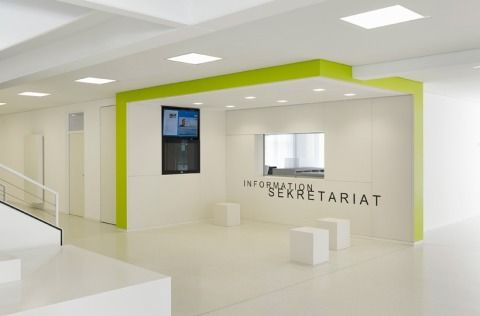 Information - Sekretariat im Bestandsfoyer