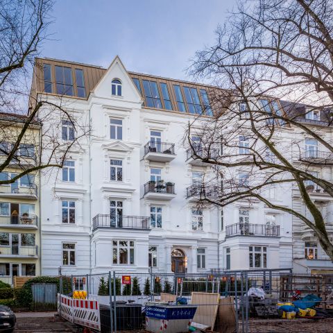 Dachaufstockung Hagedornstraße