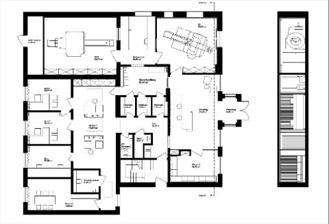 Grundriss und Schnitt