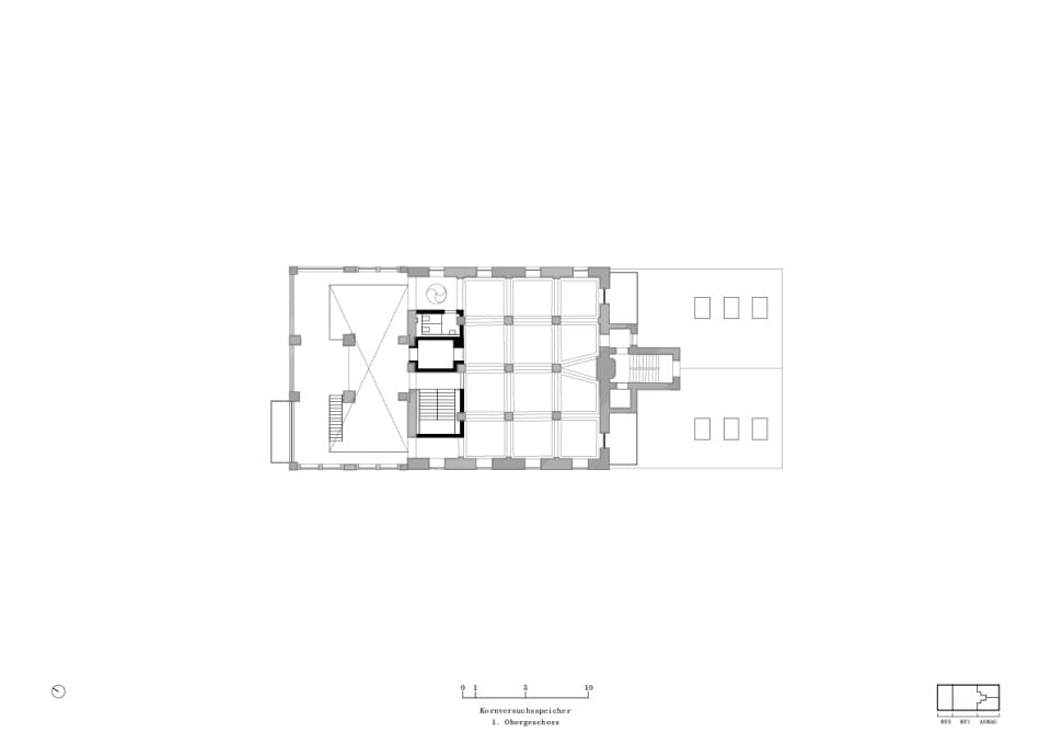 Grundriss 1./3. Obergeschoss