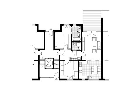 3-Raumwohnung, Wohnfläche 91,00 m²