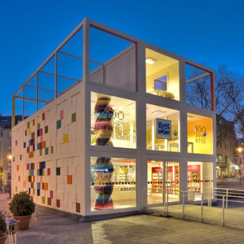 Mobiles Ausstellungsgebäude 