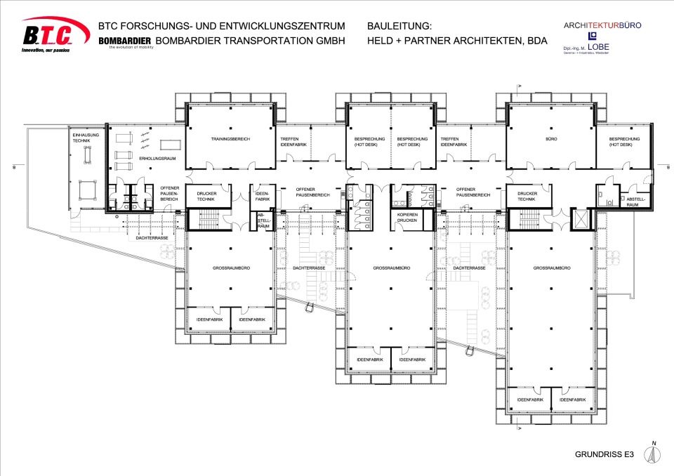 Grundriss Ebene 3