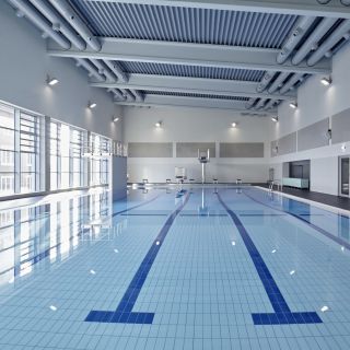 Rettungs- und Wasserübungshalle in Bremerhaven
