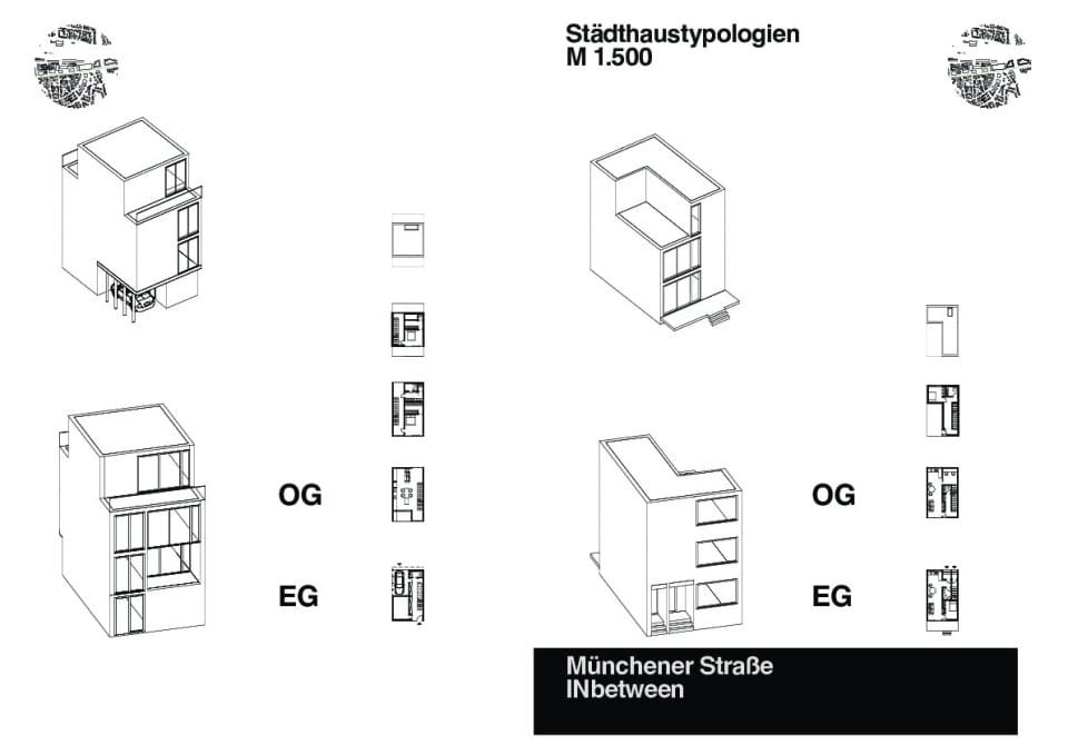 Entwurf Städtehaustypologie