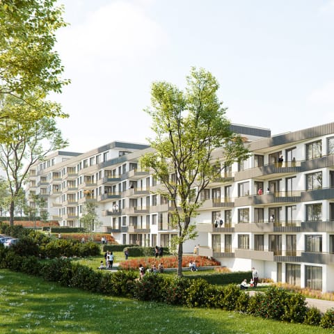 Wohnen am Freiberger Garten in Freiberg