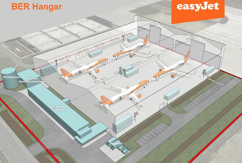 Easyjet Hangar BER